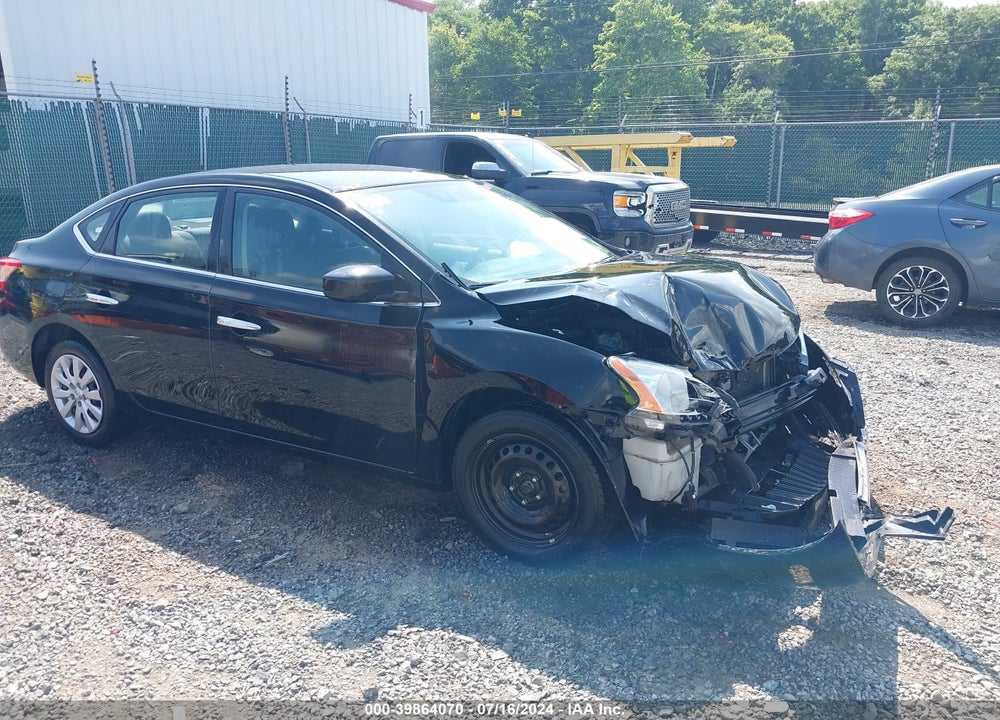 2014 NISSAN SENTRA SV VIN: 3N1AB7AP7EY200005