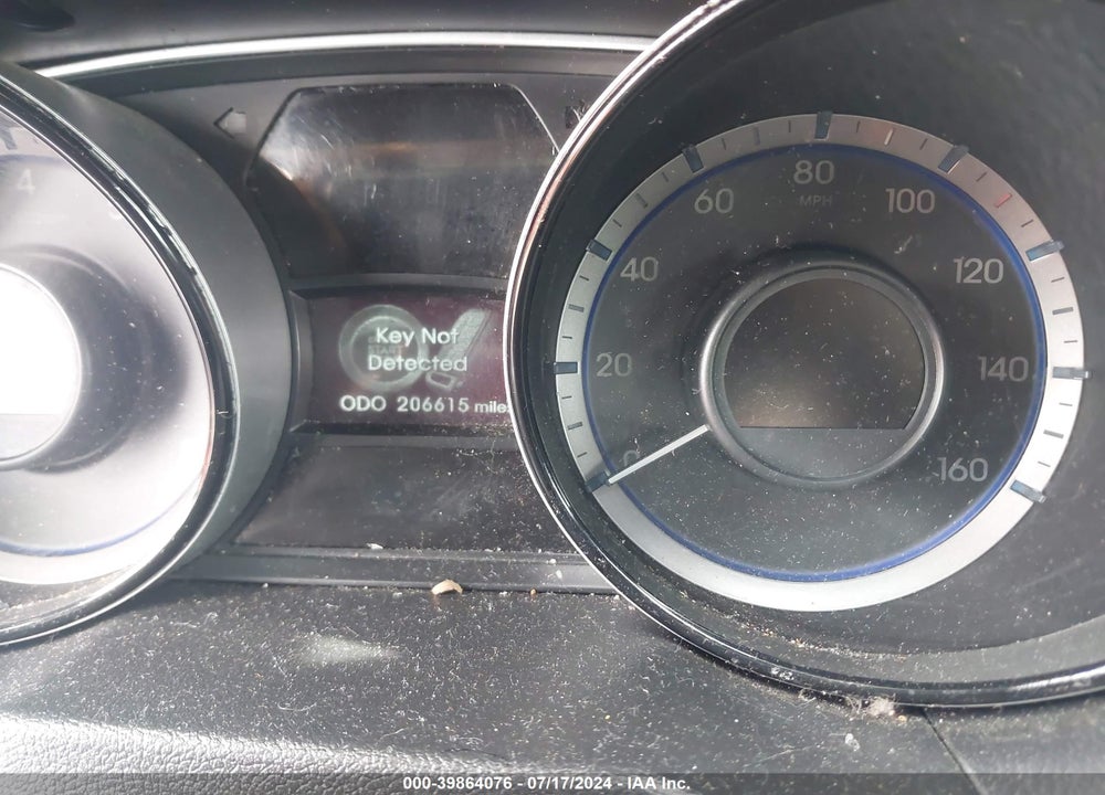 2013 HYUNDAI SONATA SE VIN: 5NPEC4AC6DH644088