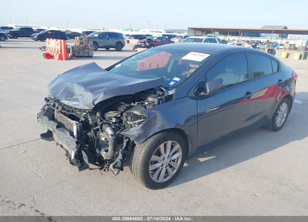 2014 KIA FORTE VIN: KNAFX4A6XE5225226