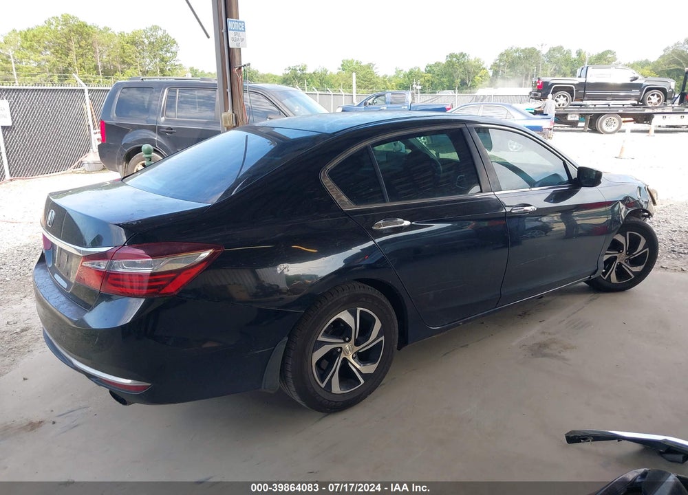 2016 HONDA ACCORD LX VIN: 1HGCR2F3XGA222292