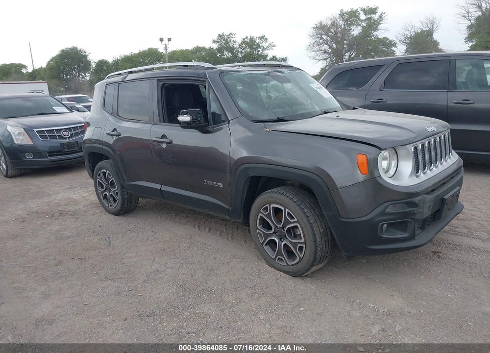 2017 JEEP RENEGADE LIMITED 4X4 VIN: ZACCJBDB1HPF04872
