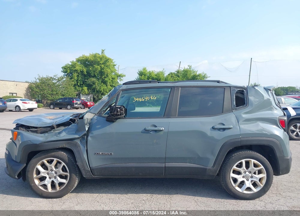2018 JEEP RENEGADE LATITUDE 4X4 VIN: ZACCJBBB9JPH41747