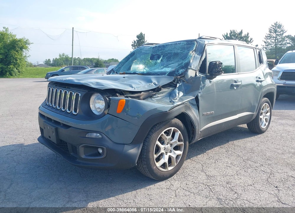 2018 JEEP RENEGADE LATITUDE 4X4 VIN: ZACCJBBB9JPH41747