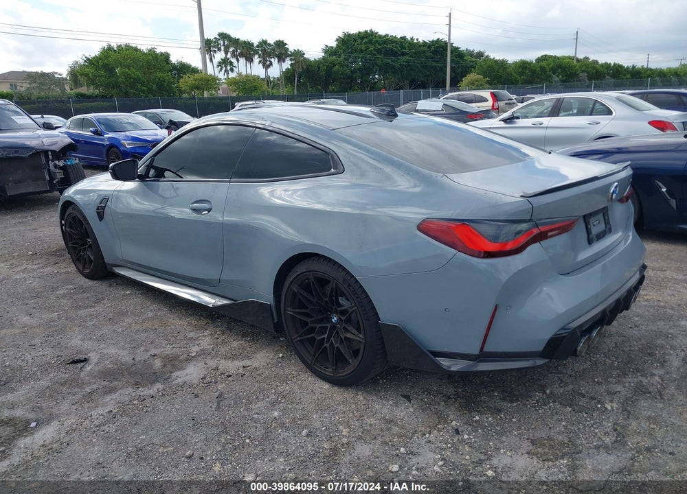 2022 BMW M4 COMPETITION XDRIVE VIN: WBS43AZ06NCJ04296