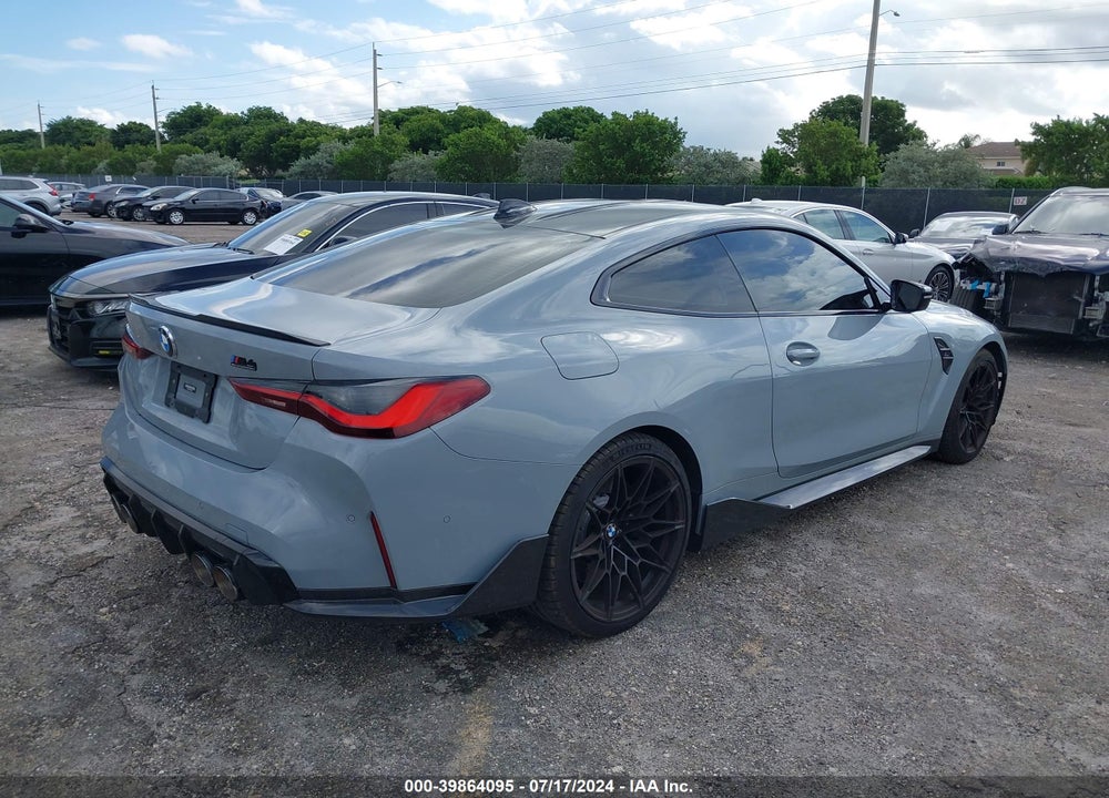 2022 BMW M4 COMPETITION XDRIVE VIN: WBS43AZ06NCJ04296
