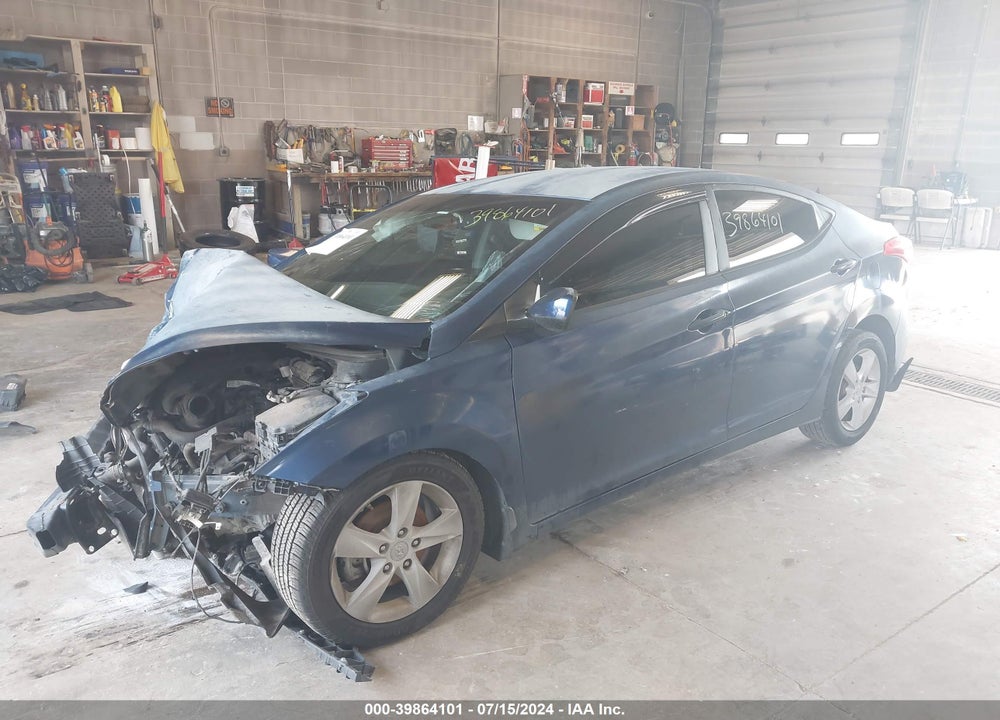 2013 HYUNDAI ELANTRA GLS VIN: KMHDH4AE8DU725626