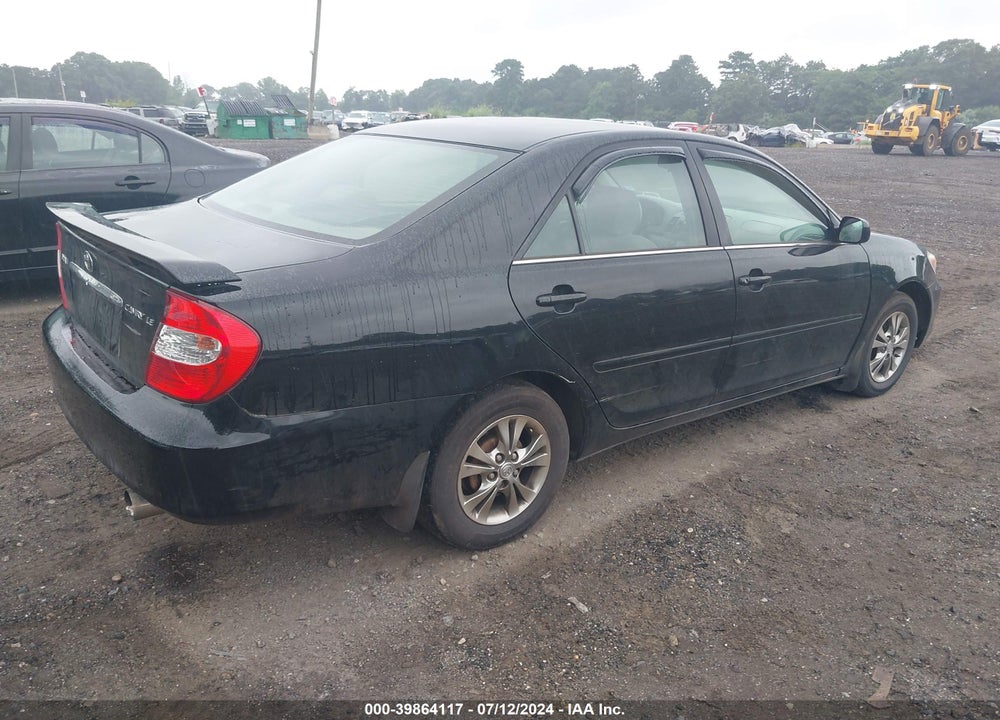 2004 TOYOTA CAMRY LE VIN: 4T1BE32K84U368723