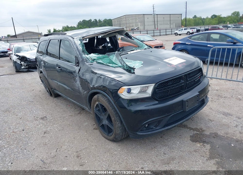 2015 DODGE DURANGO SXT VIN: 1C4RDHAG3FC729378