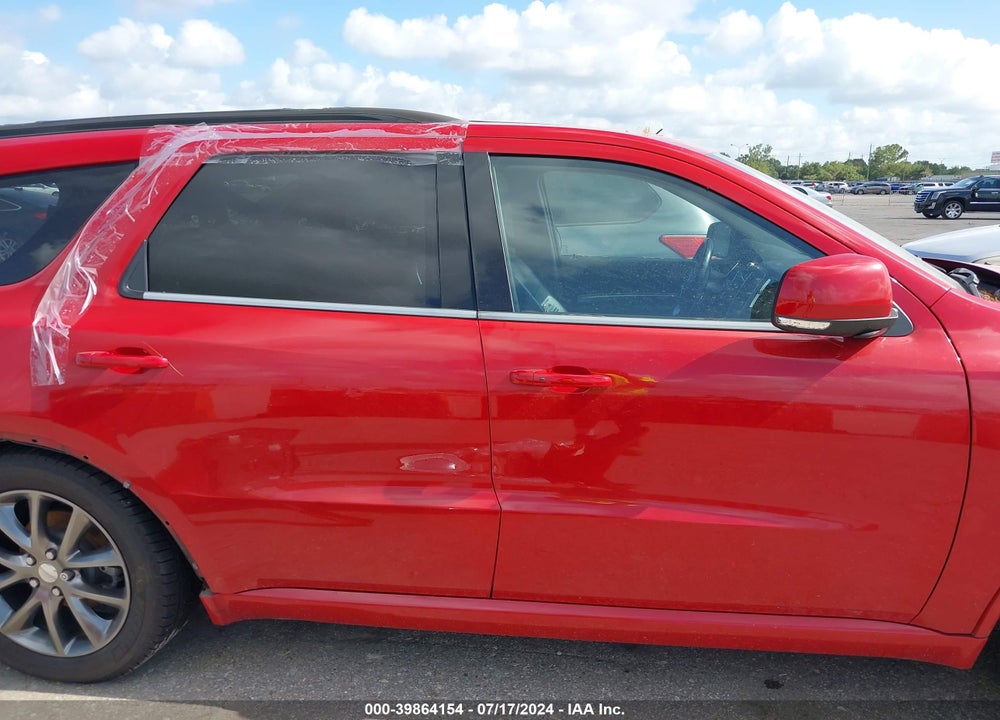2017 DODGE DURANGO GT RWD VIN: 1C4RDHDG4HC906521