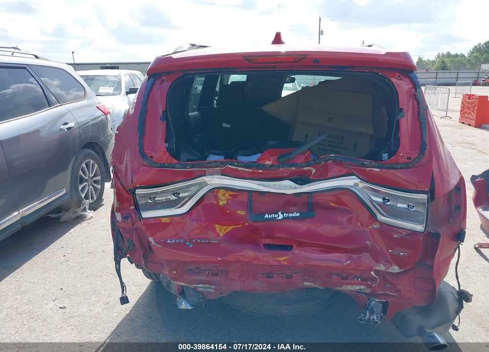 2017 DODGE DURANGO GT RWD VIN: 1C4RDHDG4HC906521