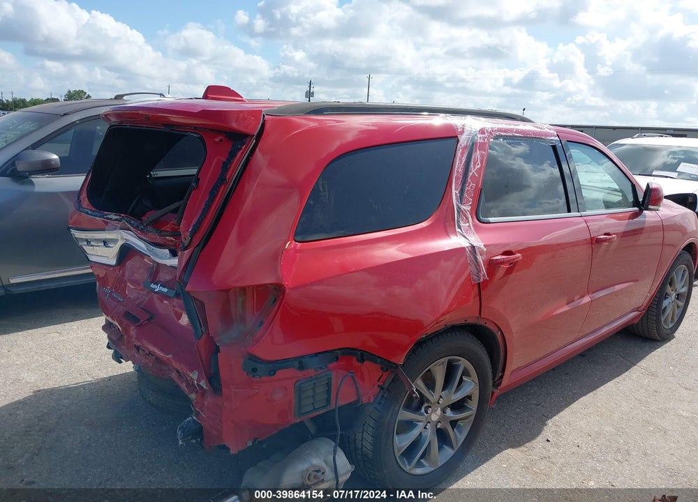 2017 DODGE DURANGO GT RWD VIN: 1C4RDHDG4HC906521