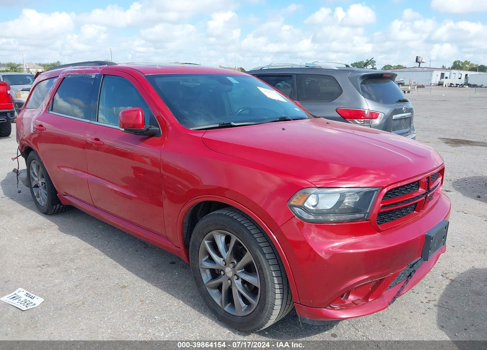 2017 DODGE DURANGO GT RWD VIN: 1C4RDHDG4HC906521