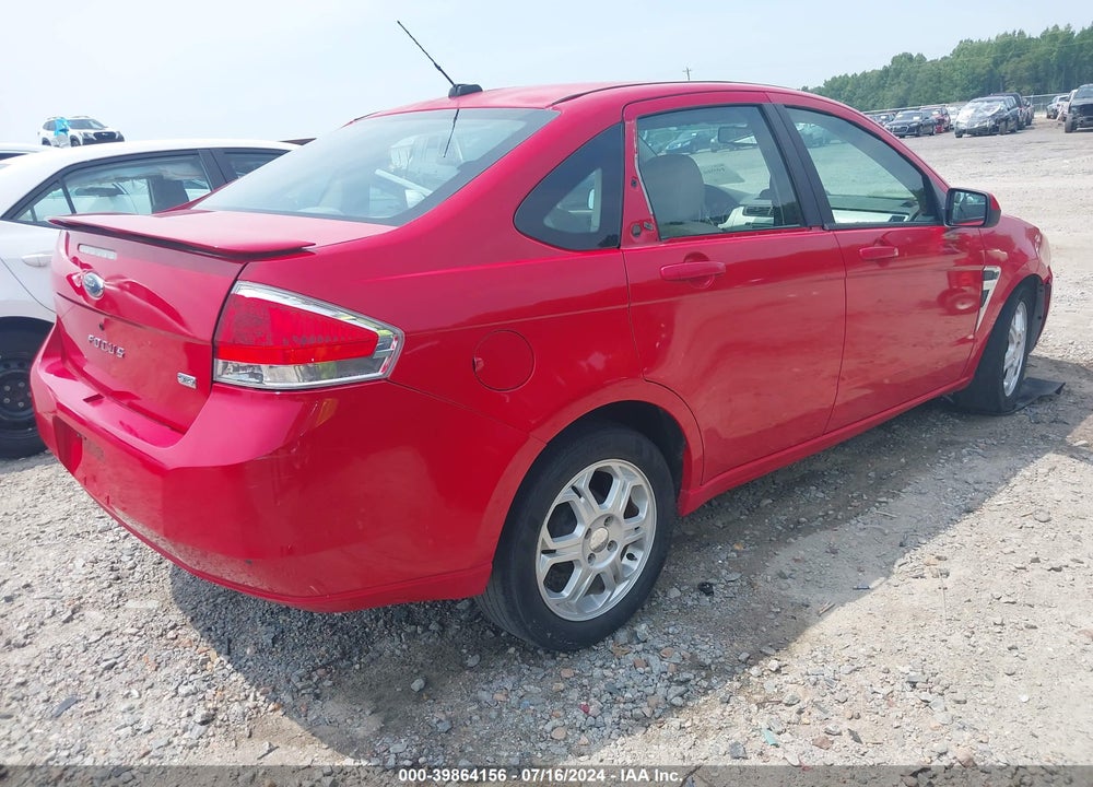 2008 FORD FOCUS SE/SES VIN: 1FAHP35N68W141612