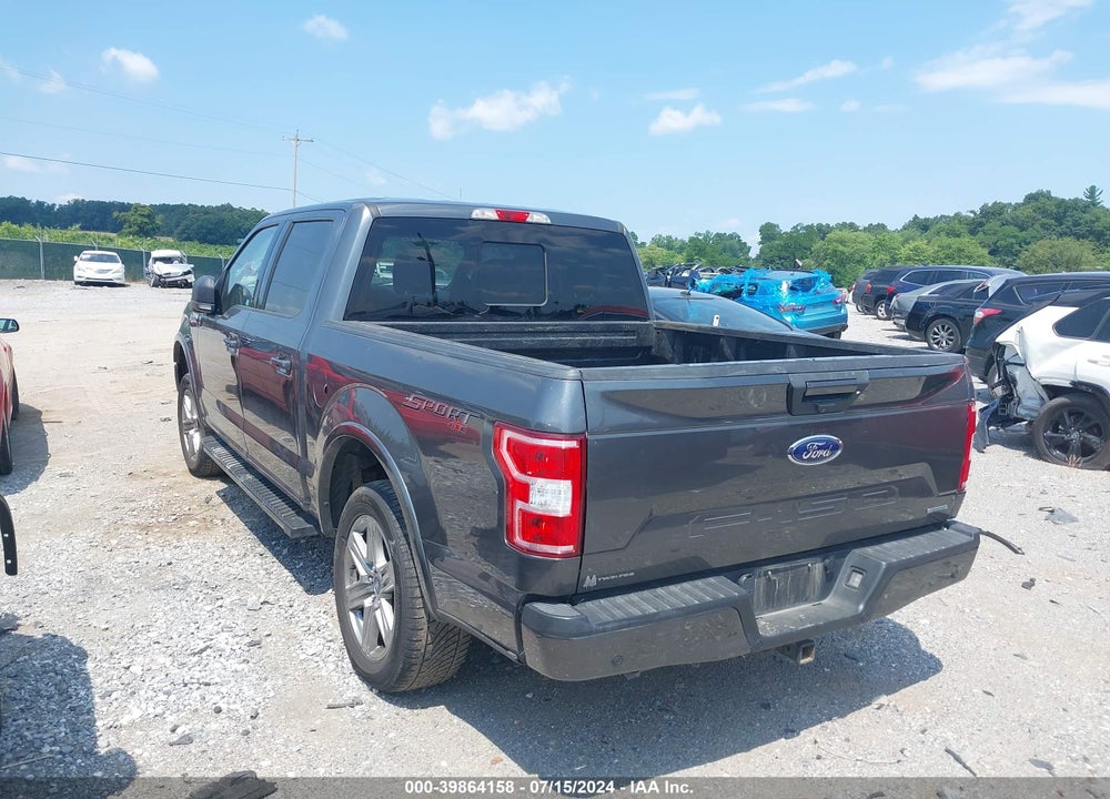 2018 FORD F-150 XLT VIN: 1FTEW1EGXJFE30455