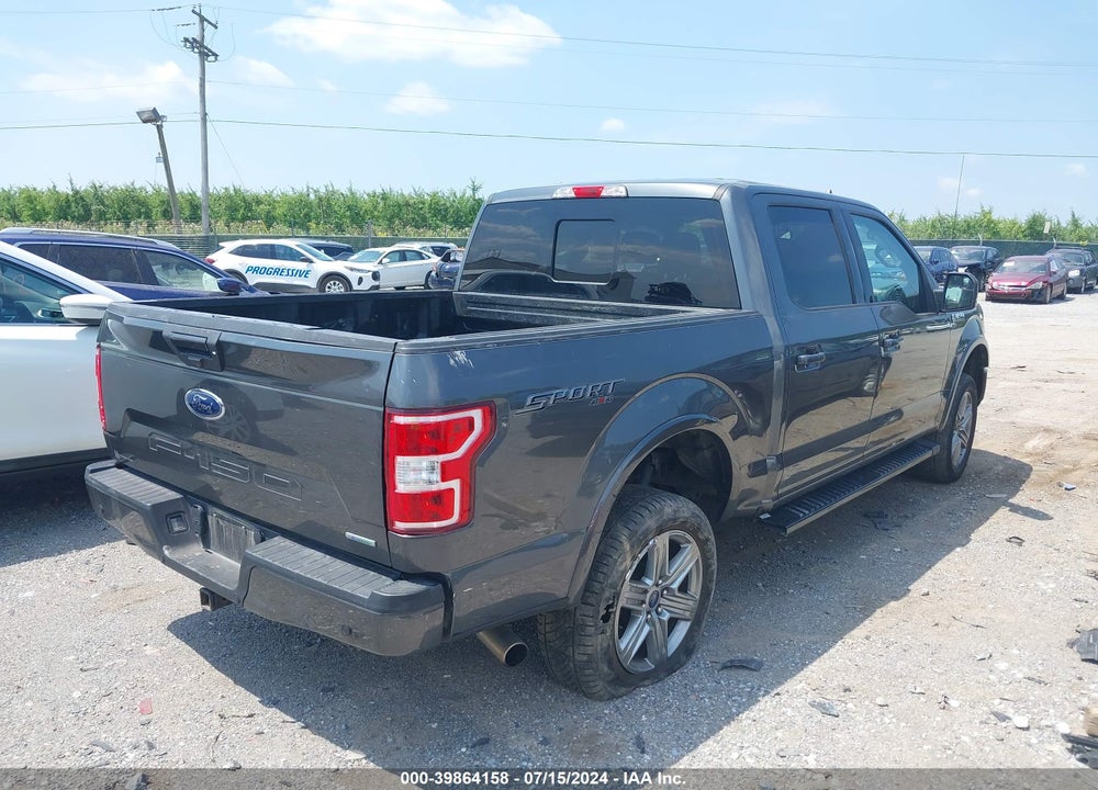2018 FORD F-150 XLT VIN: 1FTEW1EGXJFE30455