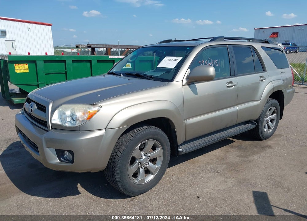 2009 TOYOTA 4RUNNER LIMITED V6 VIN: JTEBU17R29K039659