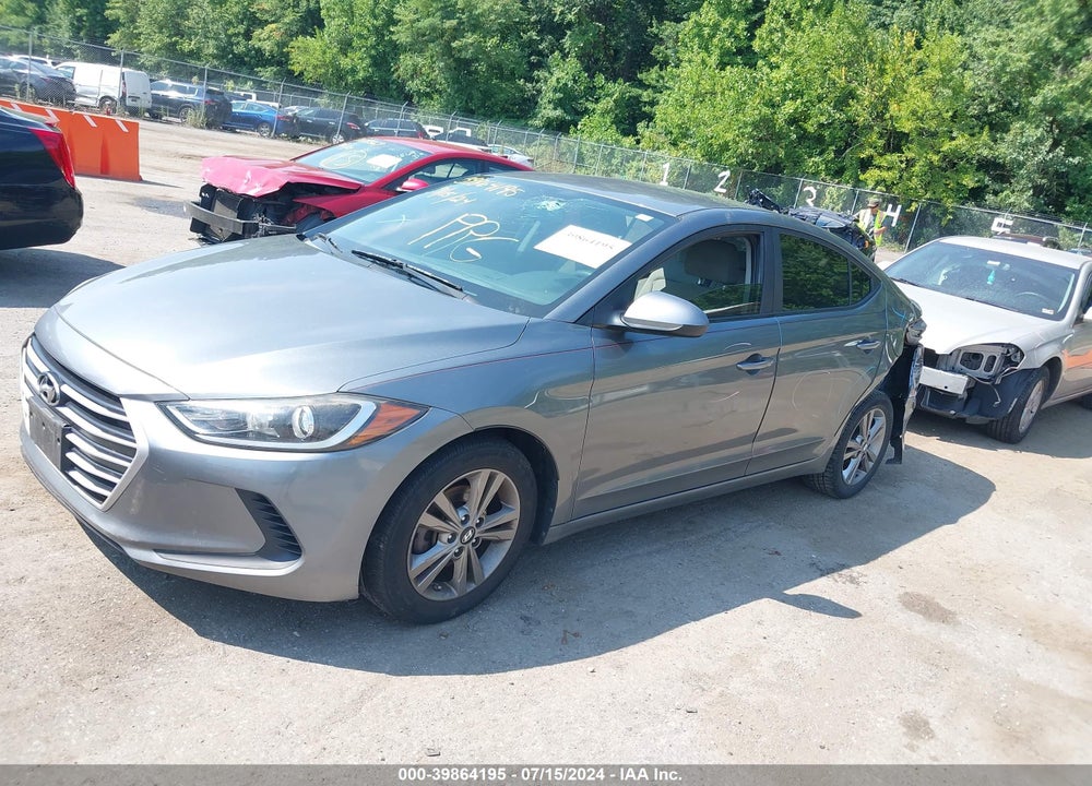 2017 HYUNDAI ELANTRA SE VIN: KMHD84LF9HU192665