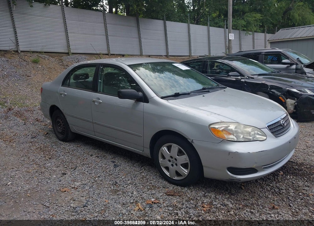 2008 TOYOTA COROLLA LE VIN: 2T1BR32EX8C905551