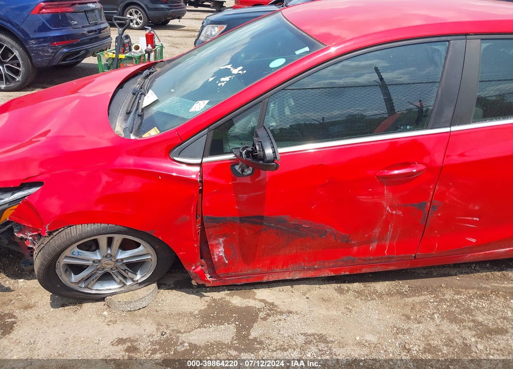 2017 CHEVROLET CRUZE LT AUTO VIN: 1G1BE5SM6H7108691