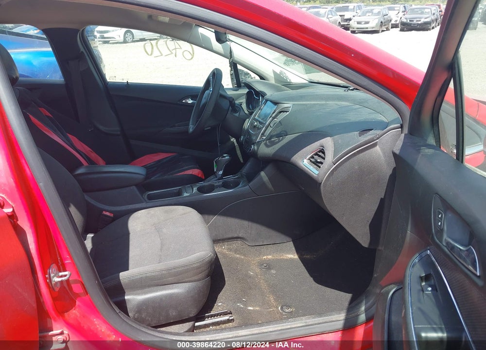 2017 CHEVROLET CRUZE LT AUTO VIN: 1G1BE5SM6H7108691