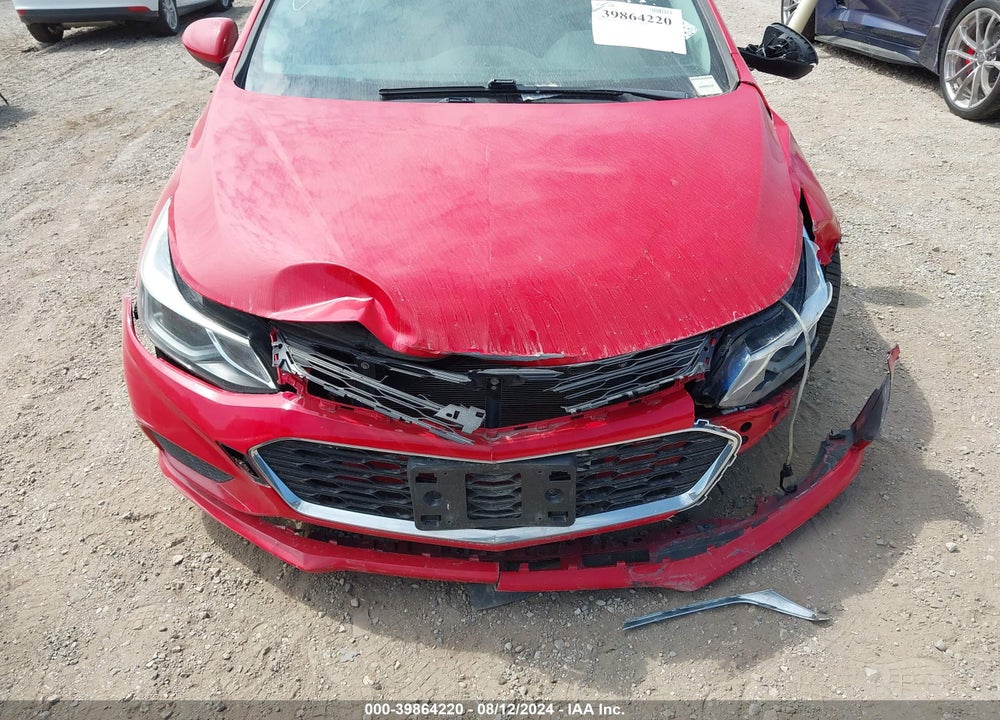 2017 CHEVROLET CRUZE LT AUTO VIN: 1G1BE5SM6H7108691