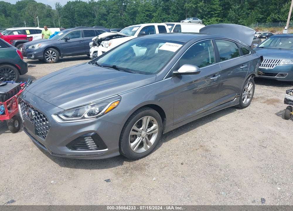 2018 HYUNDAI SONATA SEL VIN: 5NPE34AFXJH714505