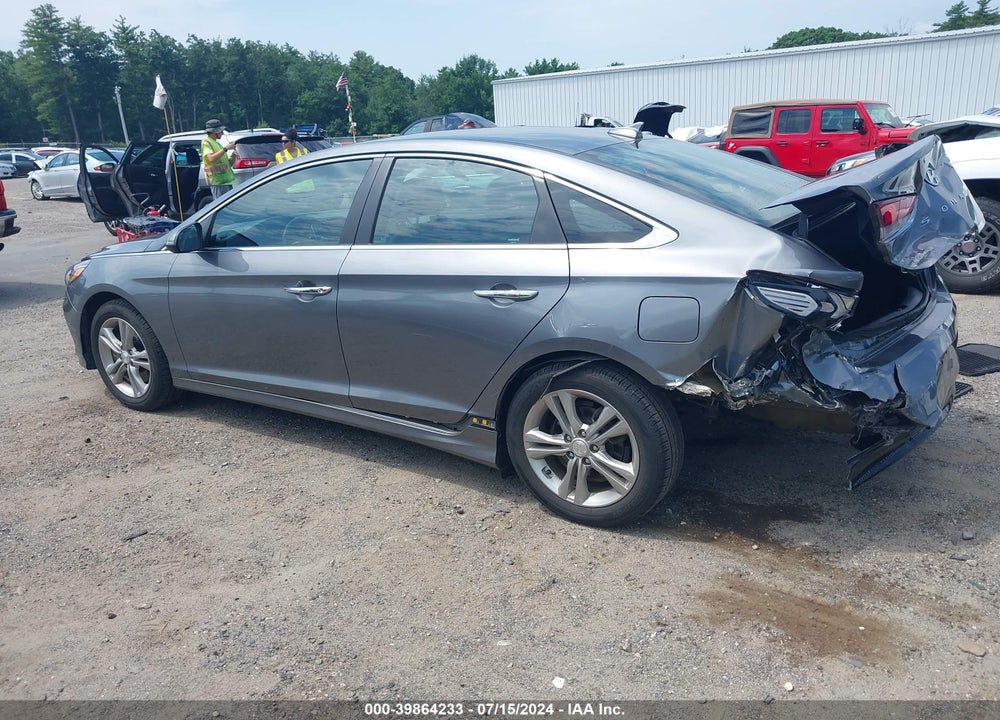 2018 HYUNDAI SONATA SEL VIN: 5NPE34AFXJH714505