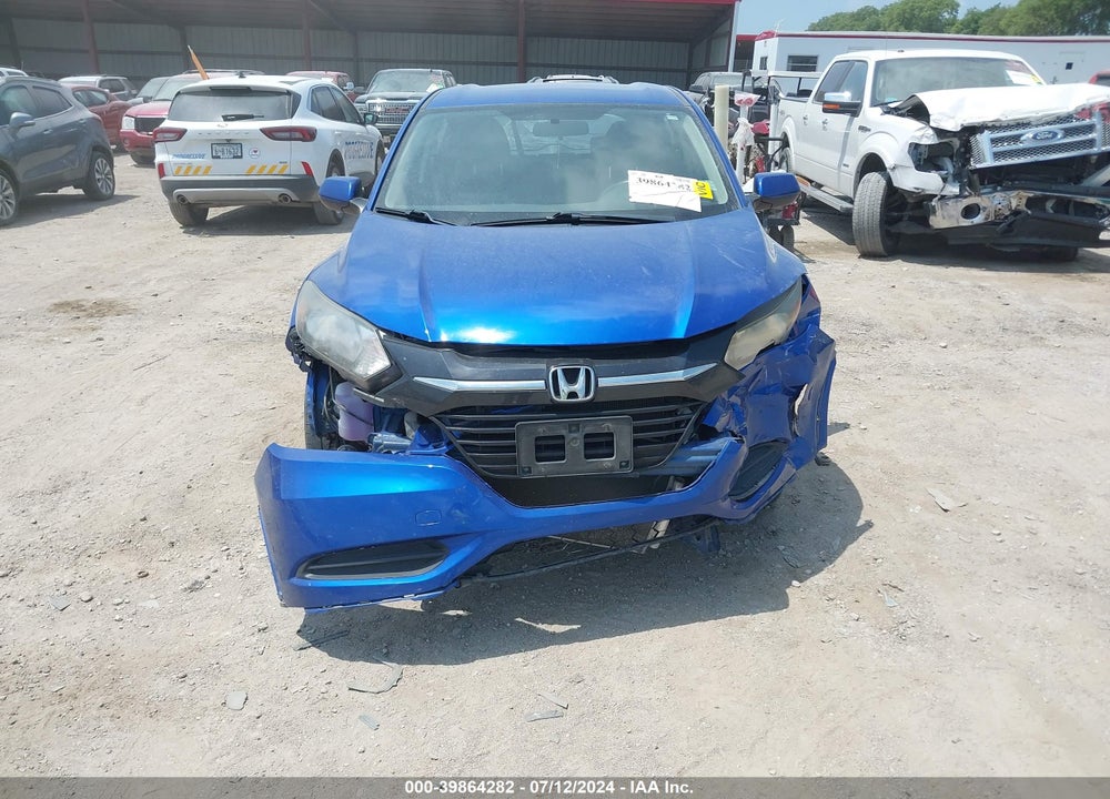 2018 HONDA HR-V LX VIN: 3CZRU6H37JG716219
