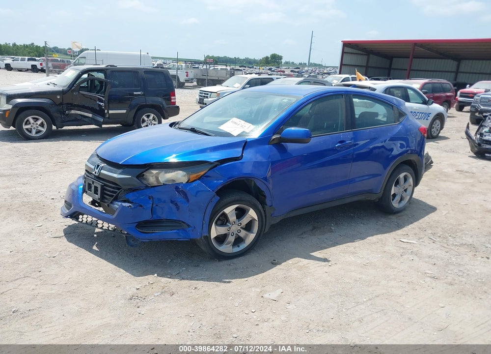 2018 HONDA HR-V LX VIN: 3CZRU6H37JG716219