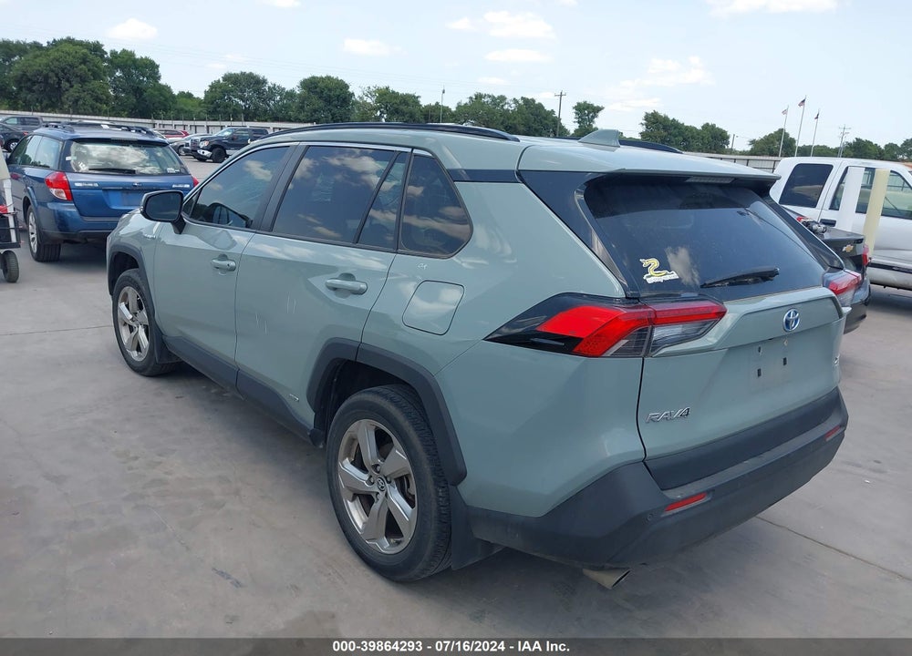 2021 TOYOTA RAV4 XLE PREMIUM HYBRID VIN: JTMB6RFV2MD046023