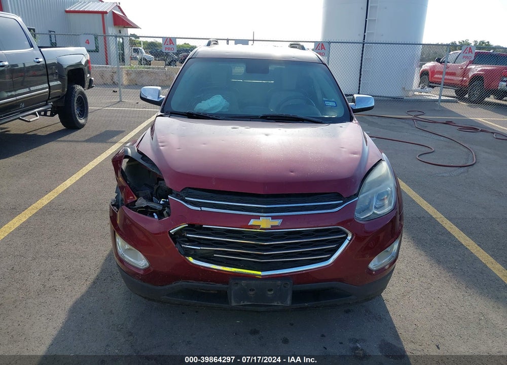 2016 CHEVROLET EQUINOX LTZ VIN: 2GNALDEK8G6358677