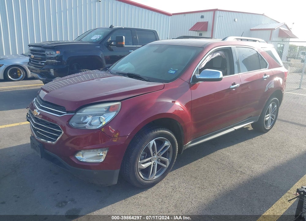 2016 CHEVROLET EQUINOX LTZ VIN: 2GNALDEK8G6358677
