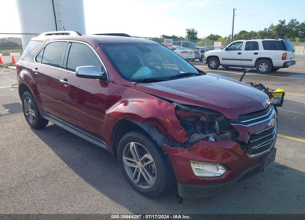 2016 CHEVROLET EQUINOX LTZ VIN: 2GNALDEK8G6358677