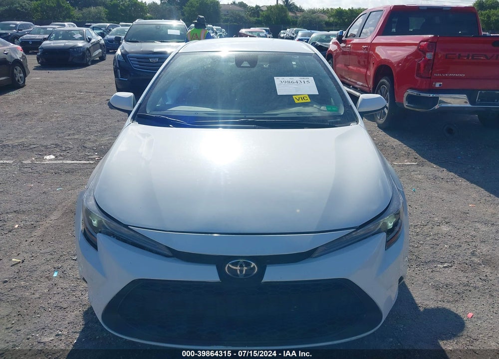 2021 TOYOTA COROLLA LE VIN: 5YFEPMAE7MP234652