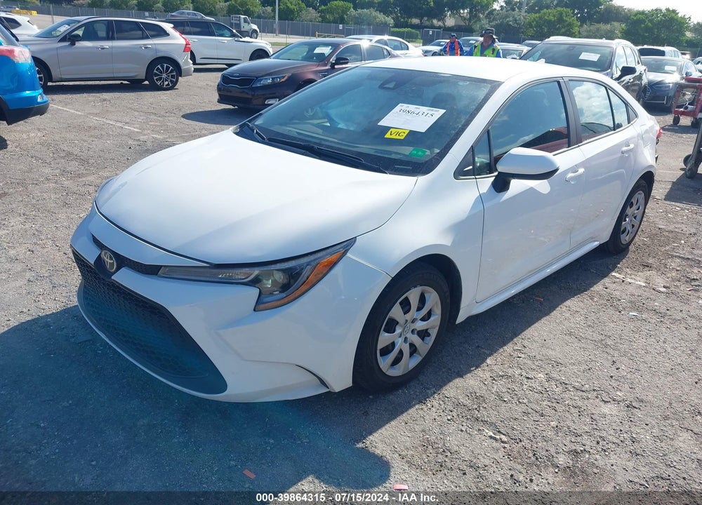 2021 TOYOTA COROLLA LE VIN: 5YFEPMAE7MP234652
