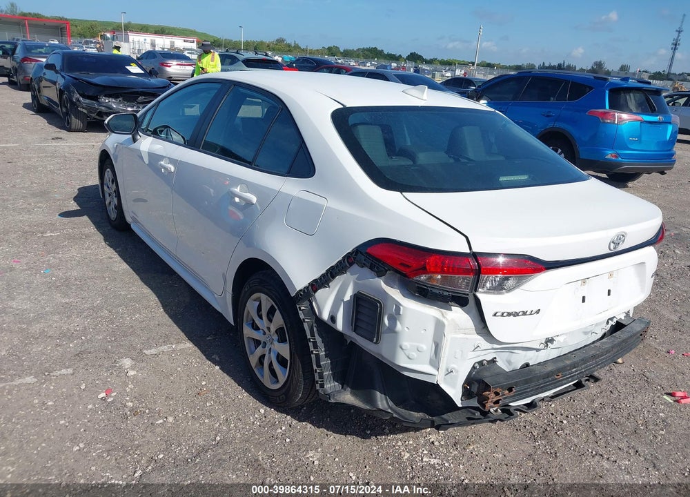 2021 TOYOTA COROLLA LE VIN: 5YFEPMAE7MP234652