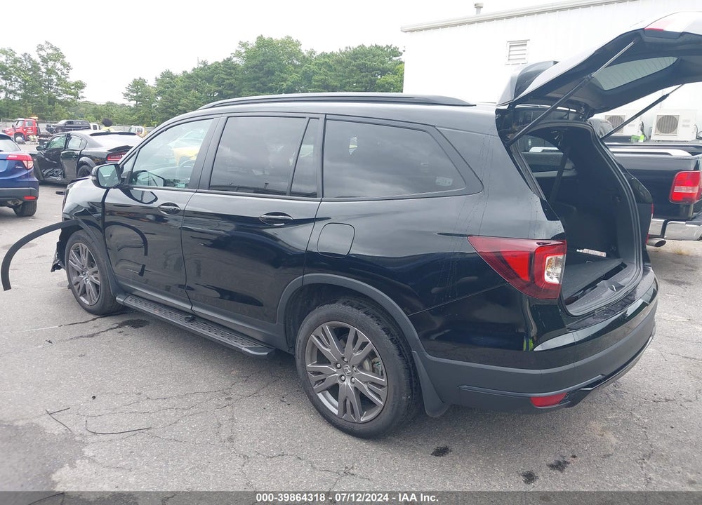 2022 HONDA PILOT AWD SPORT VIN: 5FNYF6H35NB100624
