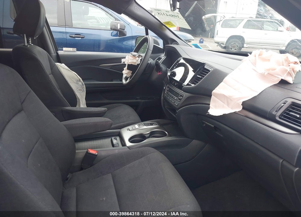 2022 HONDA PILOT AWD SPORT VIN: 5FNYF6H35NB100624