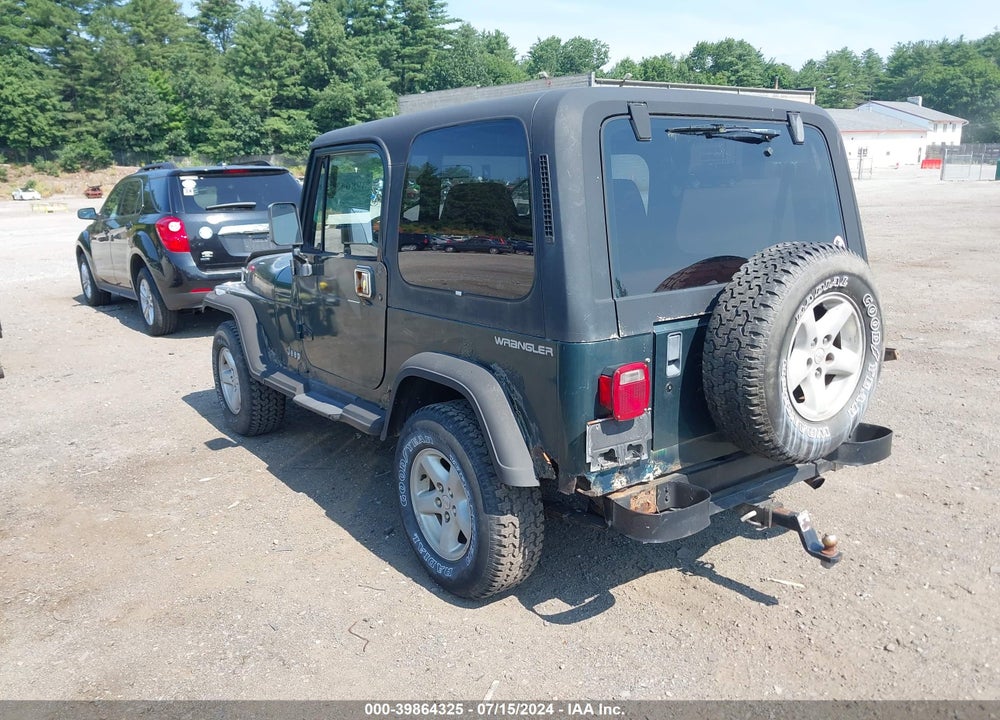 1994 JEEP WRANGLER / YJ VIN: 1J4FY19P5RP457118