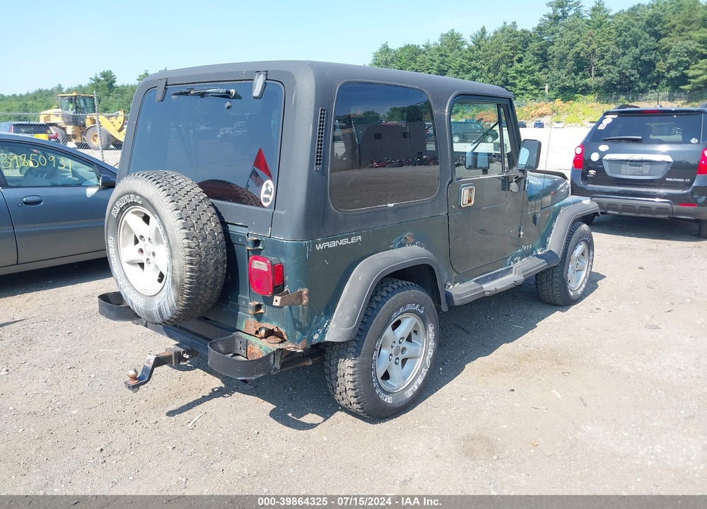 1994 JEEP WRANGLER / YJ VIN: 1J4FY19P5RP457118