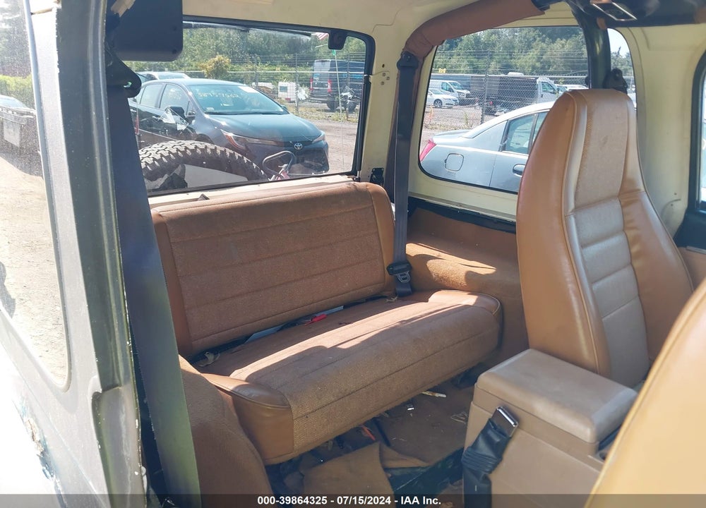1994 JEEP WRANGLER / YJ VIN: 1J4FY19P5RP457118