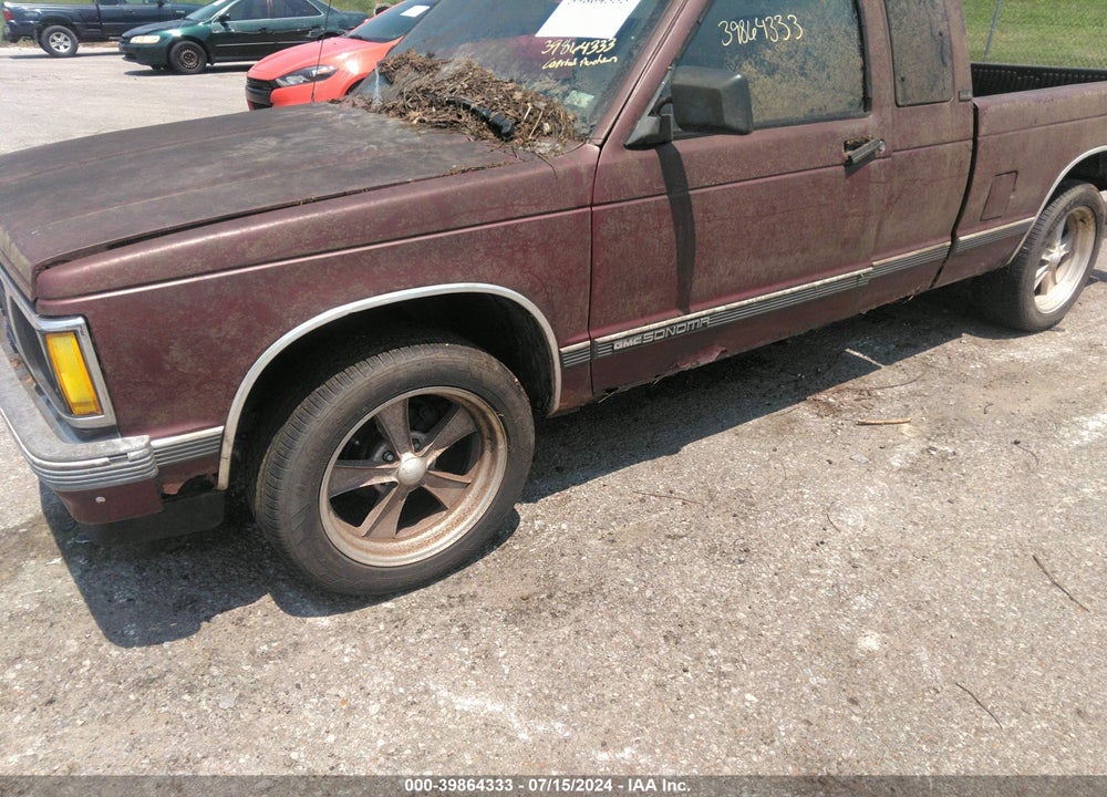 1992 GMC SONOMA VIN: 1GTCS19RXN8528510