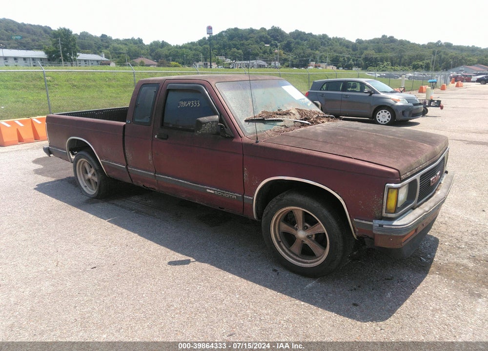 1992 GMC SONOMA VIN: 1GTCS19RXN8528510