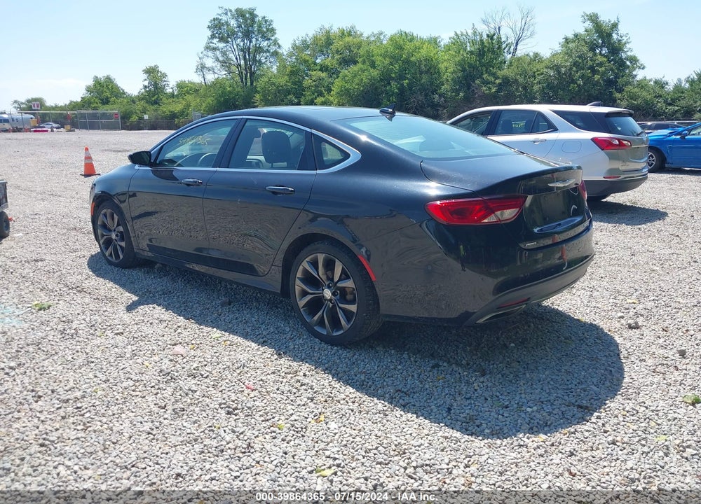 2015 CHRYSLER 200 C VIN: 1C3CCCEG6FN683639