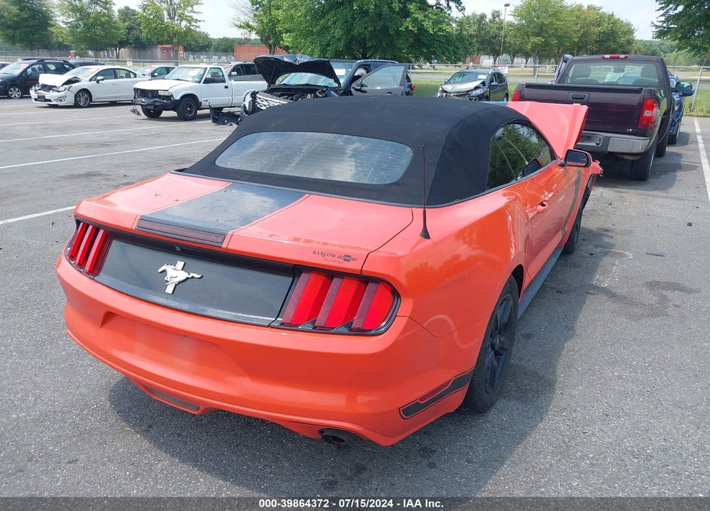 2016 FORD MUSTANG V6 VIN: 1FATP8EM4G5311873