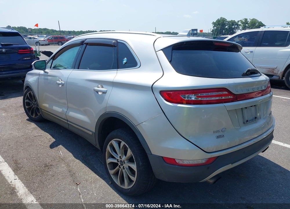 2015 LINCOLN MKC VIN: 5LMCJ2A91FUJ02405