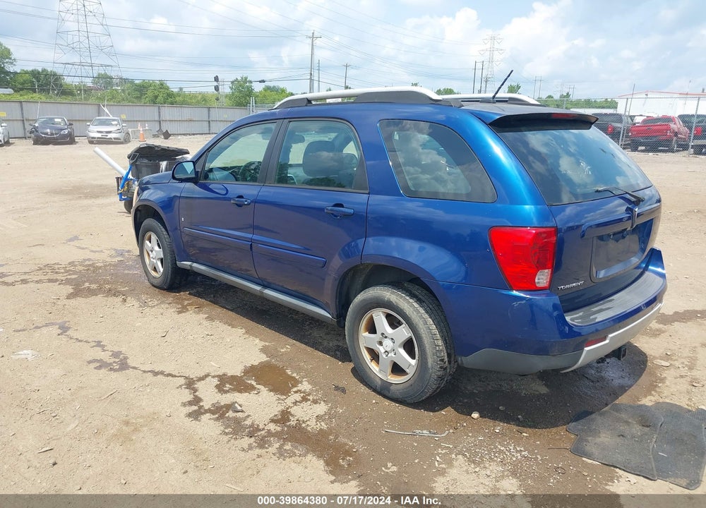 2008 PONTIAC TORRENT VIN: 2CKDL33F986055746