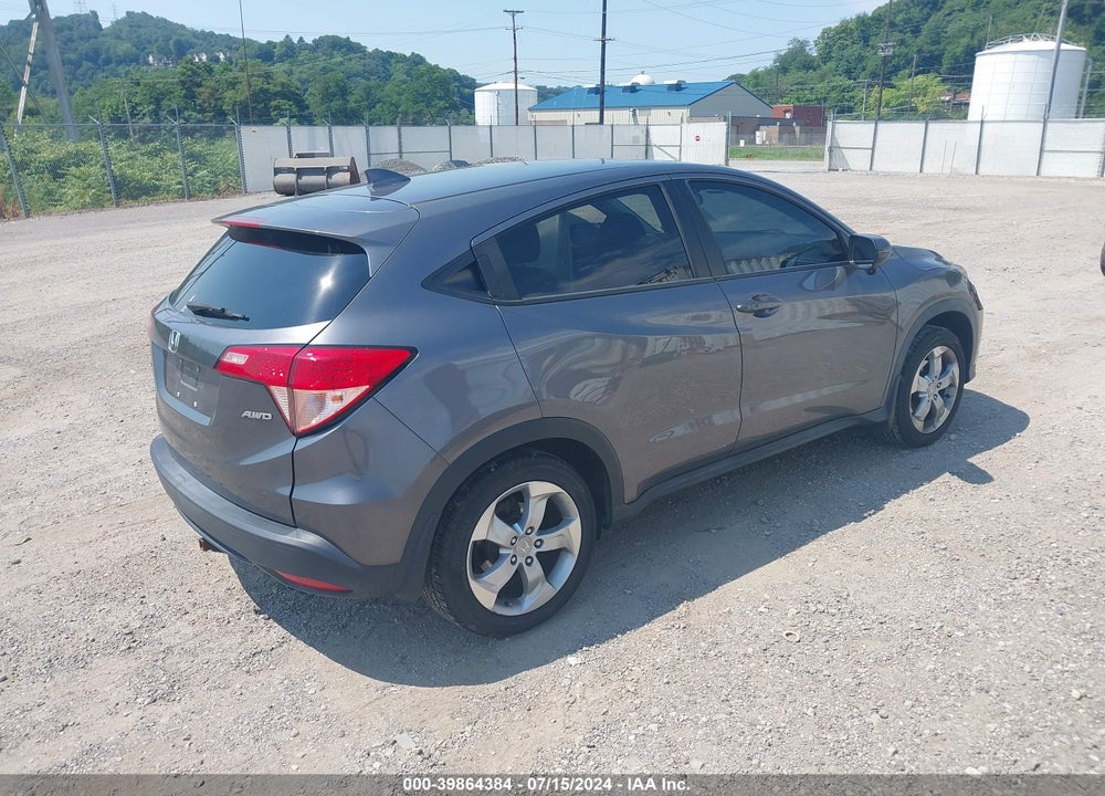 2016 HONDA HR-V EX VIN: 3CZRU6H58GM708450