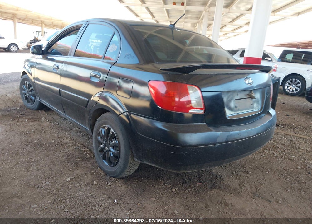 2007 KIA RIO LX VIN: KNADE123876268198
