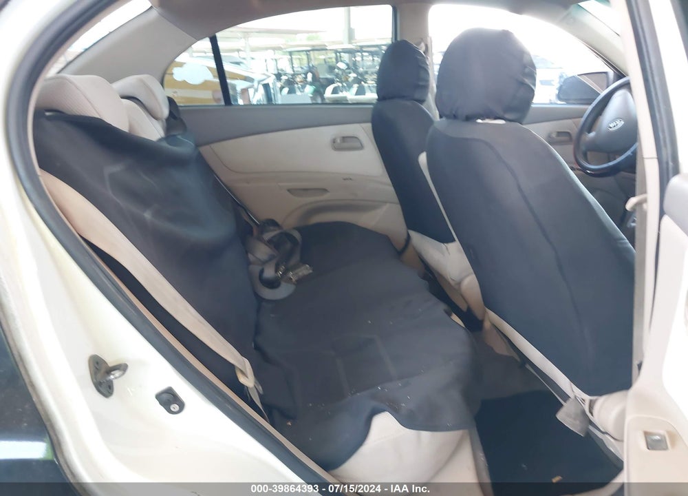 2007 KIA RIO LX VIN: KNADE123876268198